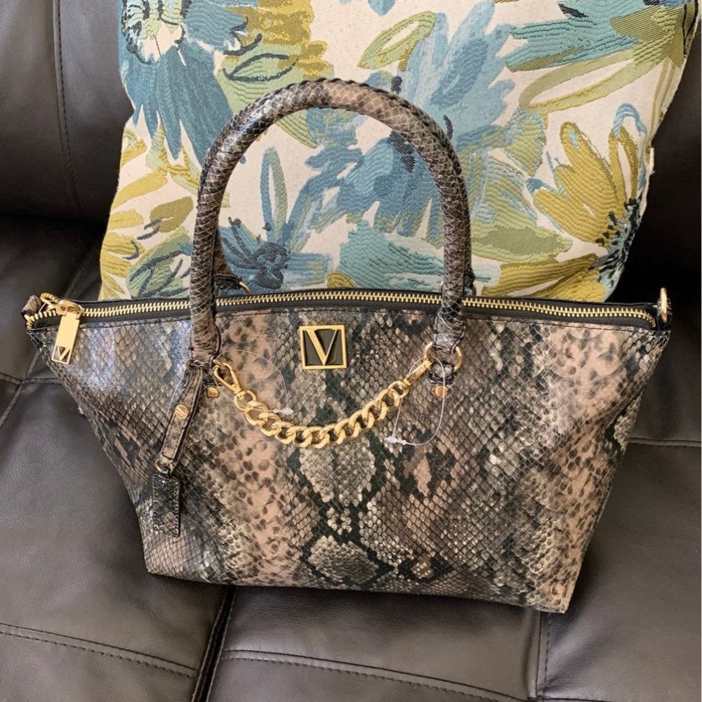 CLEARANCE SALE!  NWT Victoria's Secret Snakeskin Inspired Slouch Bag